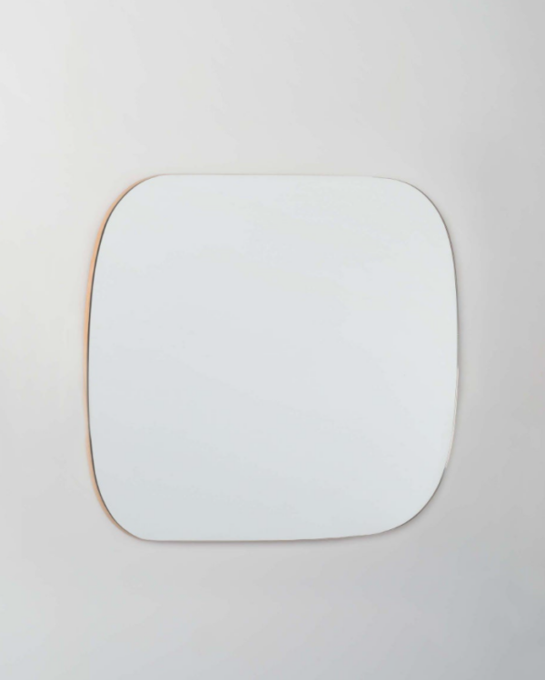 Oval Wall Mirror Natural Oak - XL