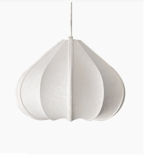 Thea Tear Drop Chandelier White Large