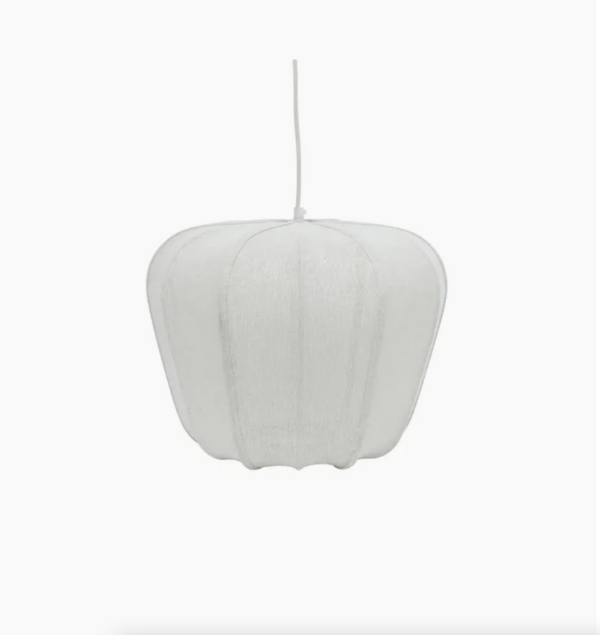 Thea Bell Chandelier White Small