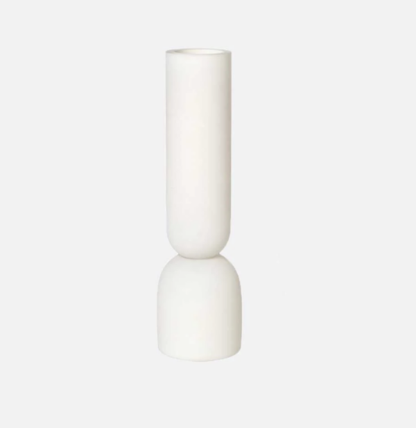 KDAM Dual Vase Med Cream