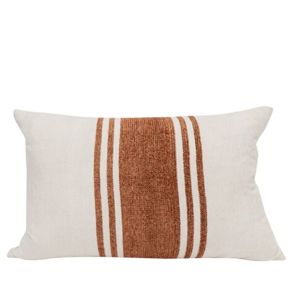 Nova Cushion Rectangle - Cream / Bronze