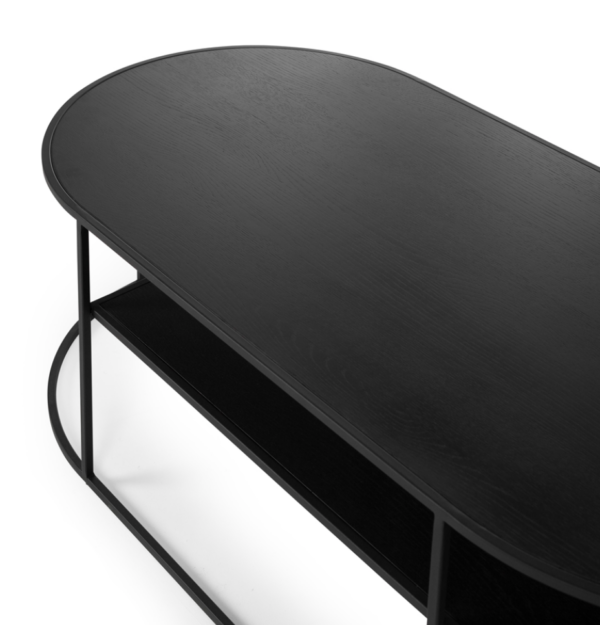 Delux Coffee Table Black Oak - Image 3