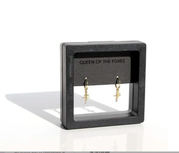 Earrings | Double Cross Sleepers - Image 2