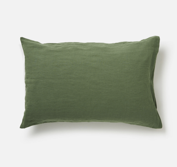 Spearmint Linen Pillowcase Pair Spearmint Linen Pillowcase Pair