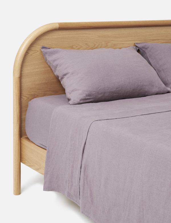 Lupin Linen Flat Sheet - Image 3