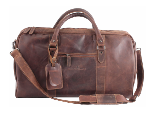 Leather Overnight Bag - Wilson - Sandal