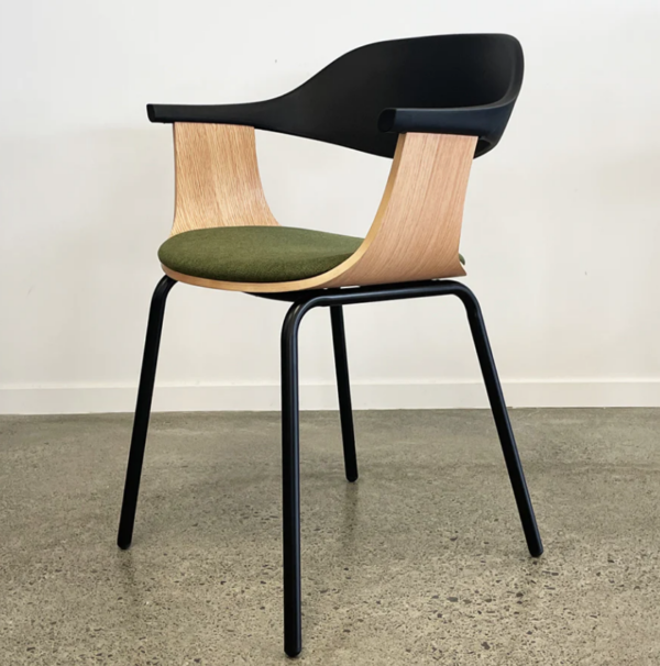 Moss Green Dining Chair - Image 2