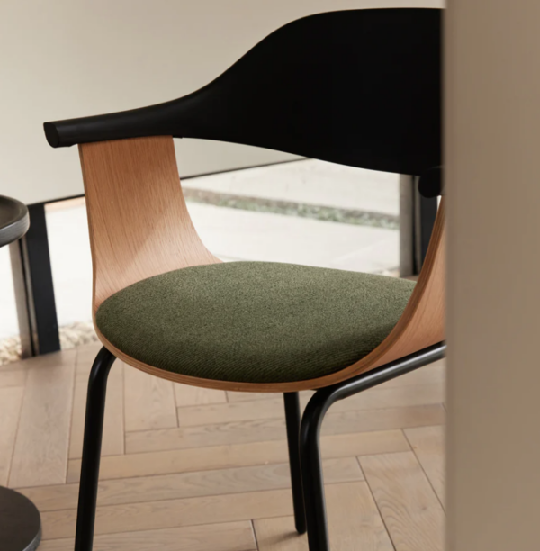 Moss Green Dining Chair - Image 4