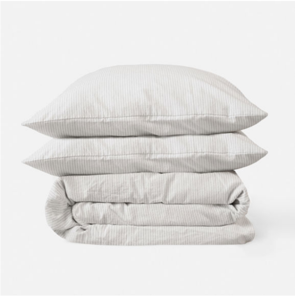 Pinstripe Duvet Cover King Size