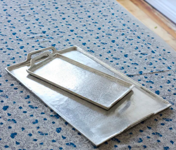 Alex Rectangle Handle Tray Small - Image 2