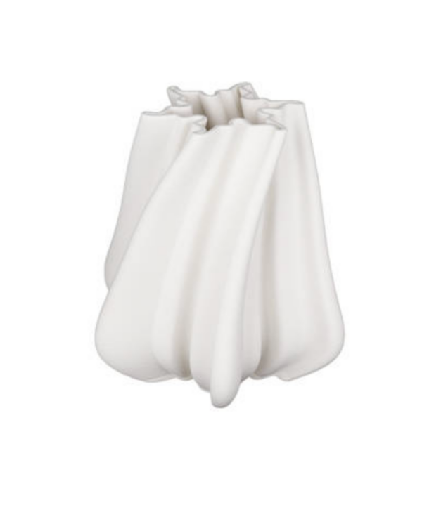 Lowri White 3D Printed Ceramic Vase Small