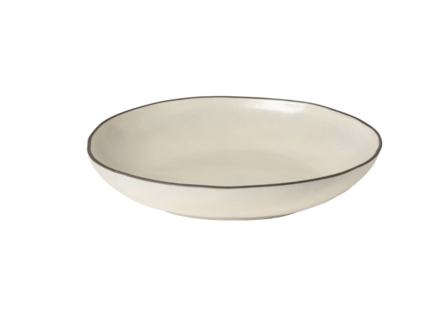 Stacked Organic Serving Bowl - Salt