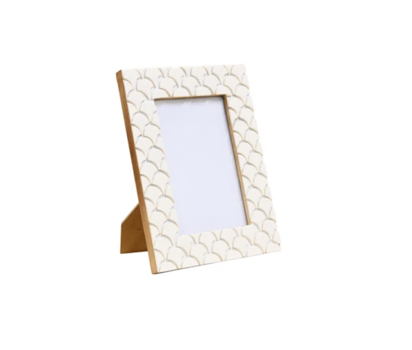 Cascade Photo Frame 4"x6" - Cream - Image 2