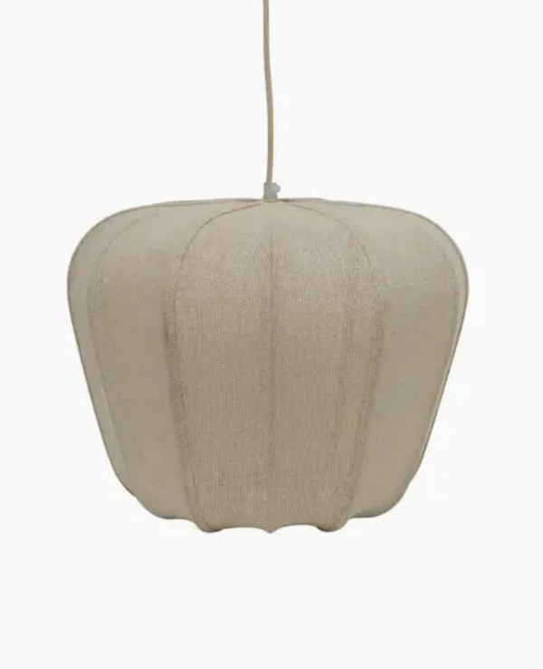 Thea Bell Chandelier Natural Small