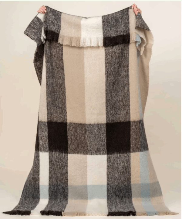 Kinloch Throw - Cocoa 130 x 200cm