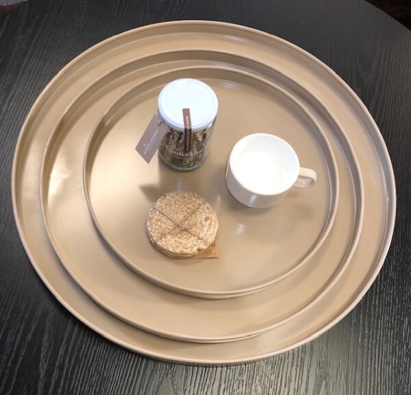 Bianca Metal Trays Tea set 3