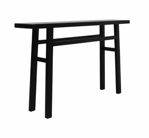 Parq Console Long - Black 90 H x 30 W x 150 L cm - Image 2