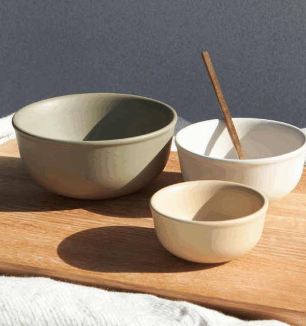 Halo Serving Bowl - High Large Oat - Image 4