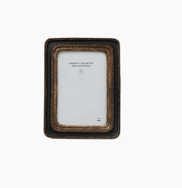 Beaded Frame Black 4x6