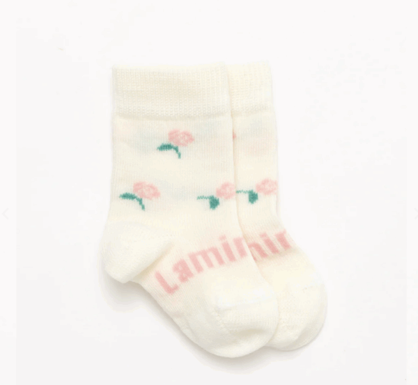 Merino Wool Crew Socks | BABY | Rosa