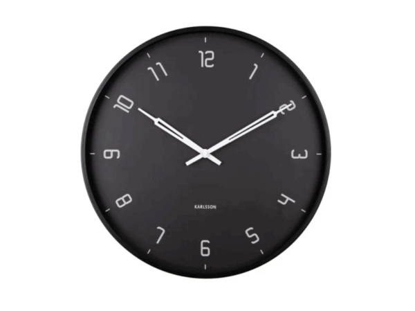 Stark Wall Clock - Black