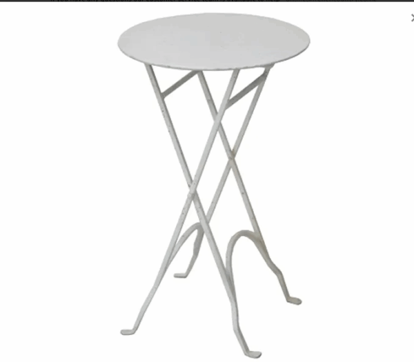Round Narrow Side Table - Image 2