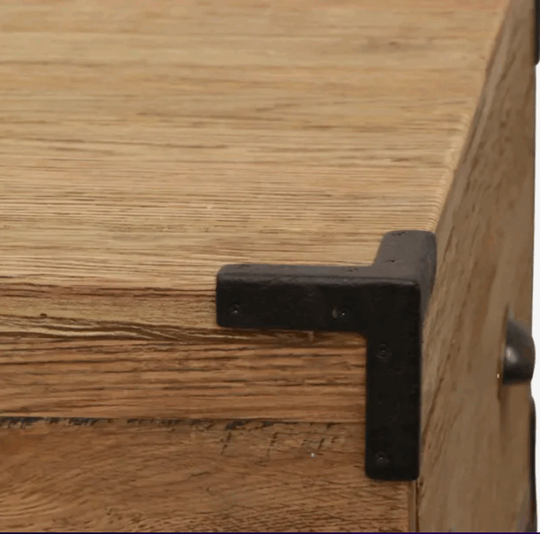 Baldwin Reclaimed Oak Trunk Coffee Table - Image 4