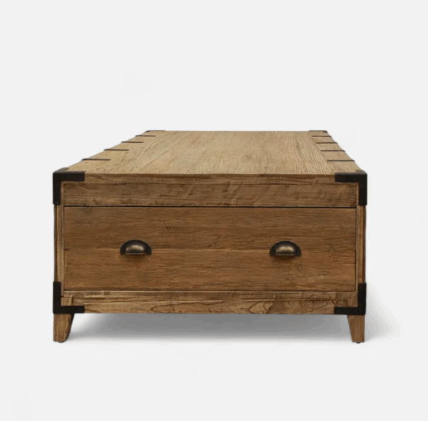 Baldwin Reclaimed Oak Trunk Coffee Table - Image 5