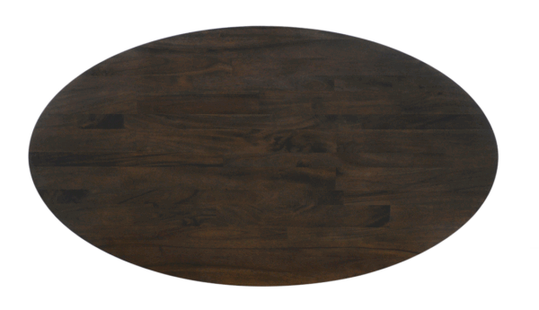 MALIBU DINING TABLE OVAL WITH CONE BASE - Image 3