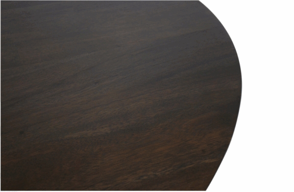 MALIBU DINING TABLE OVAL WITH CONE BASE - Image 4