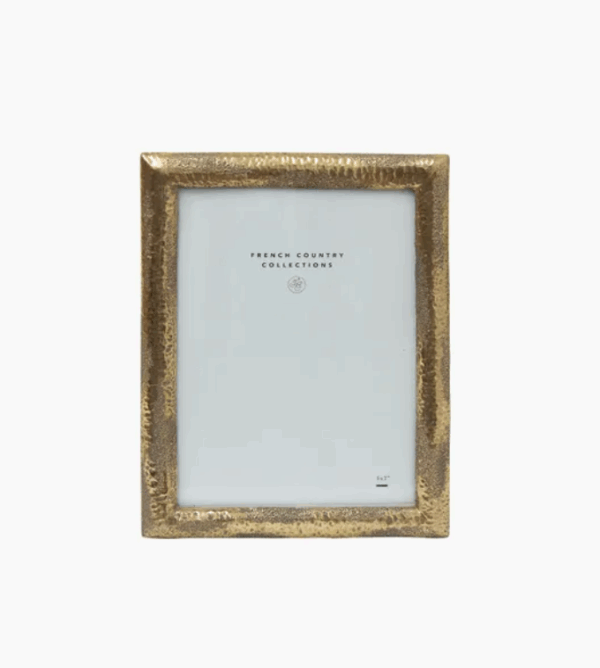 Hammered Gold Photo Frame 5x7