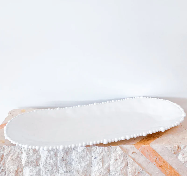 Melamine Pearl Platter 53cm