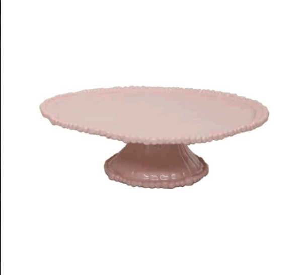Melamine Pearl Cake Stand French Pink