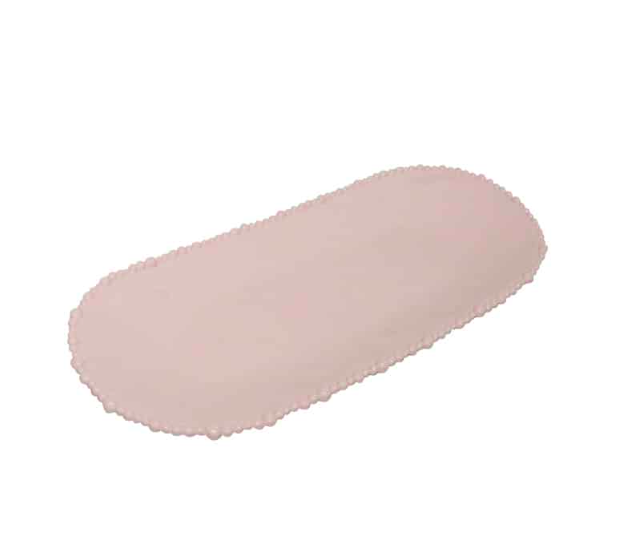 Melamine Pearl Platter 53cm French Pink