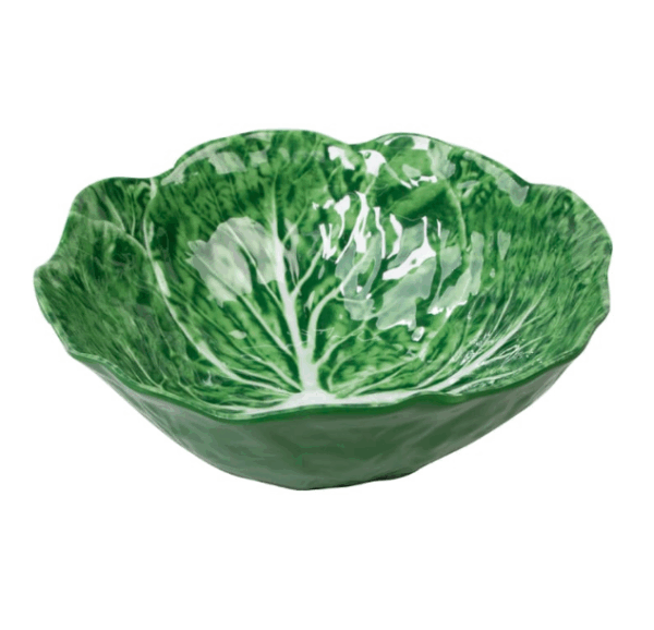 Melamine Cabbage Bowl Large 32cm Green
