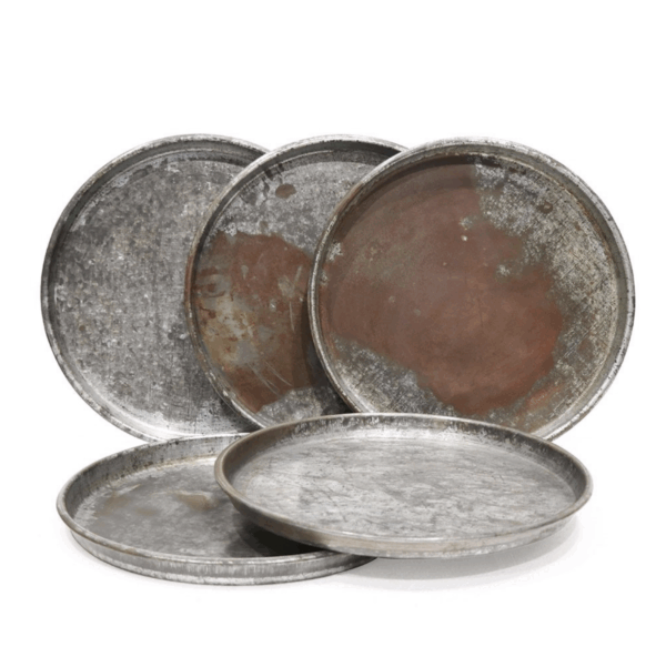 Flint Round Iron Platter 42cm