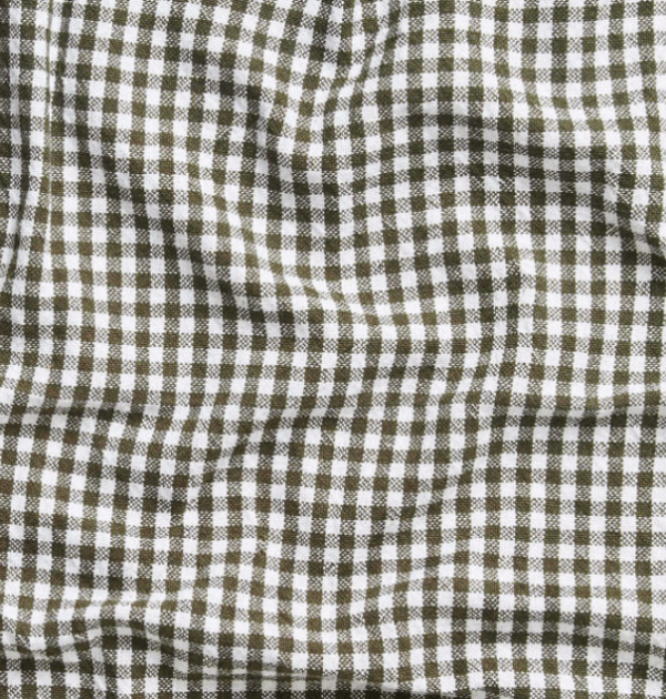 Gingham Washed Cotton Tea Towel - Image 3