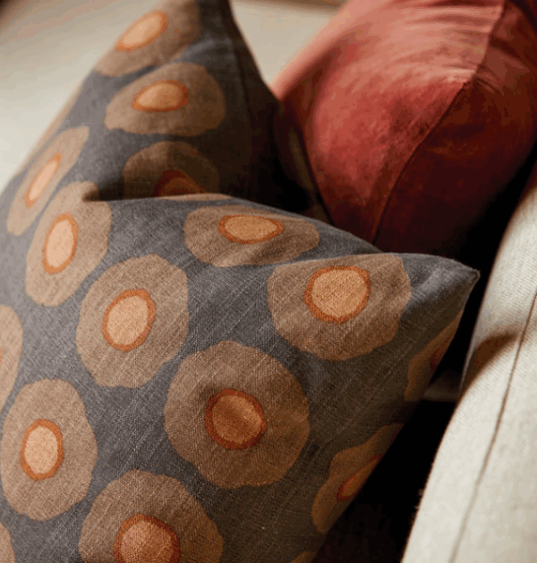 Sunflower Cushion  Pepper/Mulit - Image 2