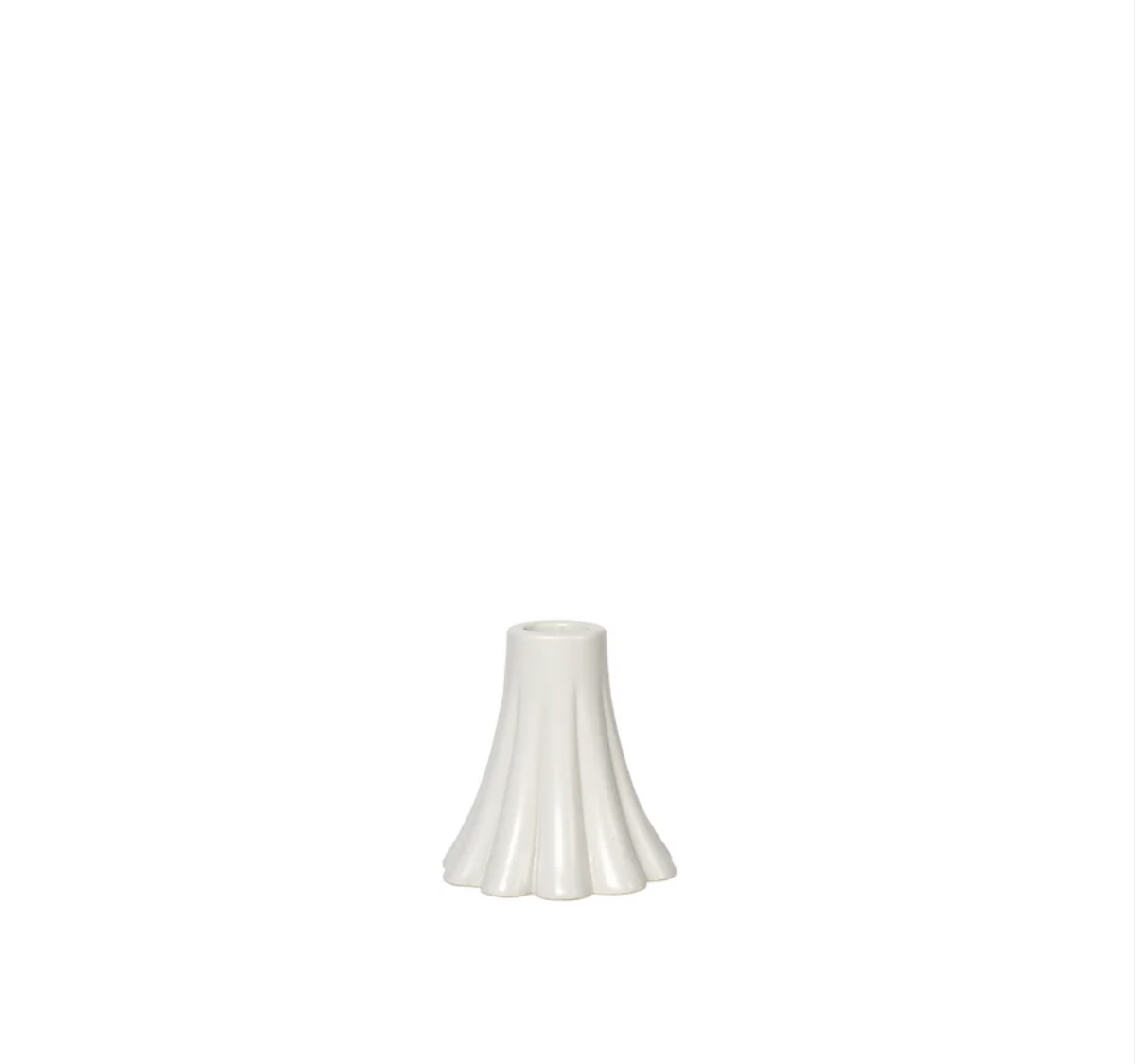 BROSTE Candleholder Heli Small - Cream