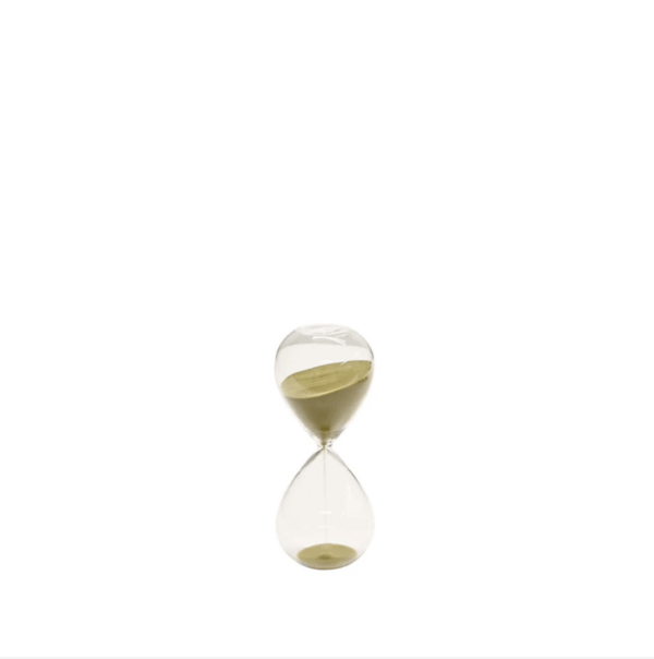 Sandtimer 15 Minutes - Soft Olive Green