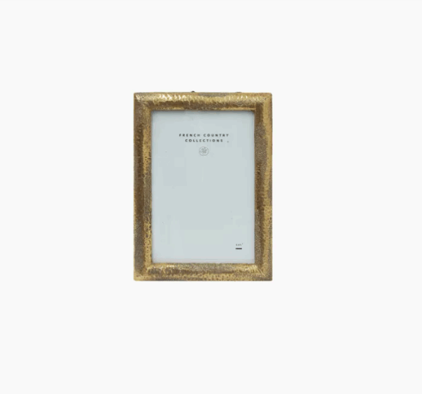 Hammered Gold Photo Frame 4x6