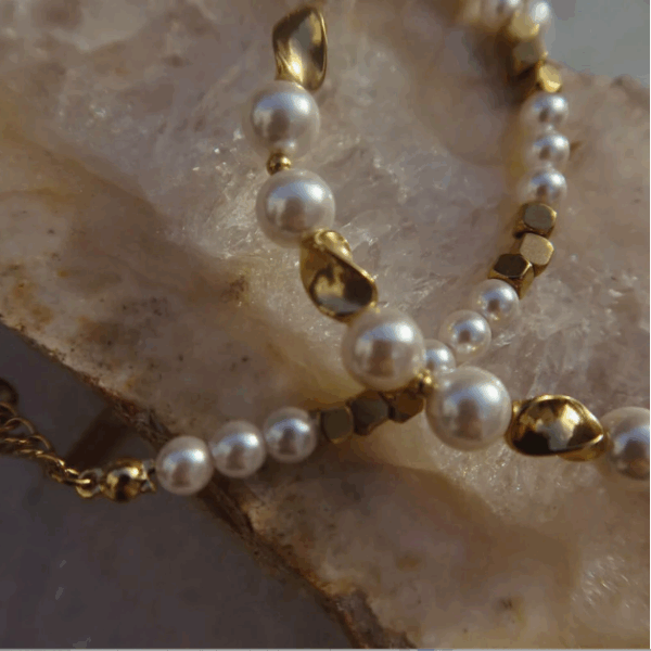 Bracelet | Pearl + Tiny Bead - Image 2
