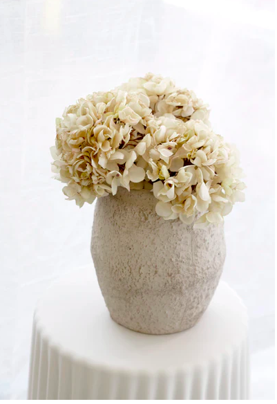 Zandra Off-White Terracotta Vase - Image 2