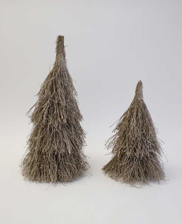 Christmas Tree with Glitter Small