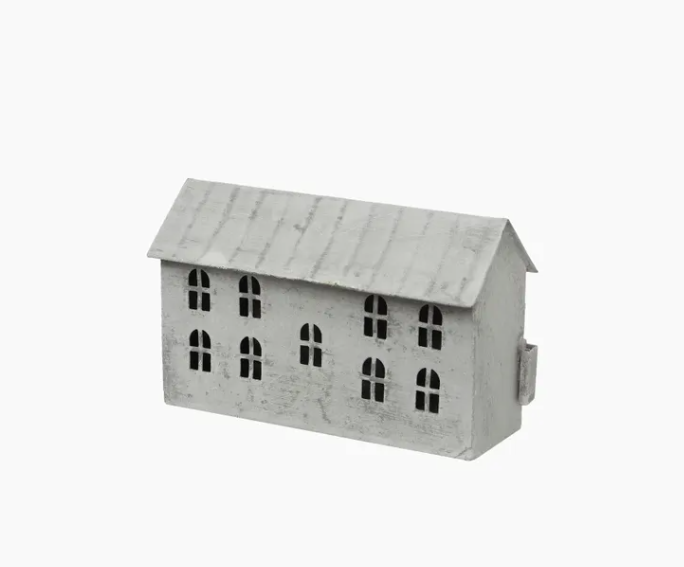 Tealight House Zinc Long