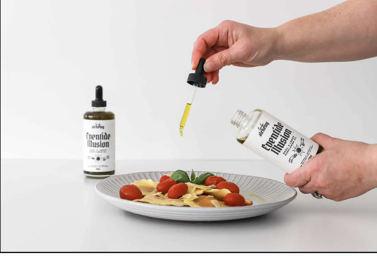 Eventide Illusion - Basil & Lemon Finishing Oil - Image 2