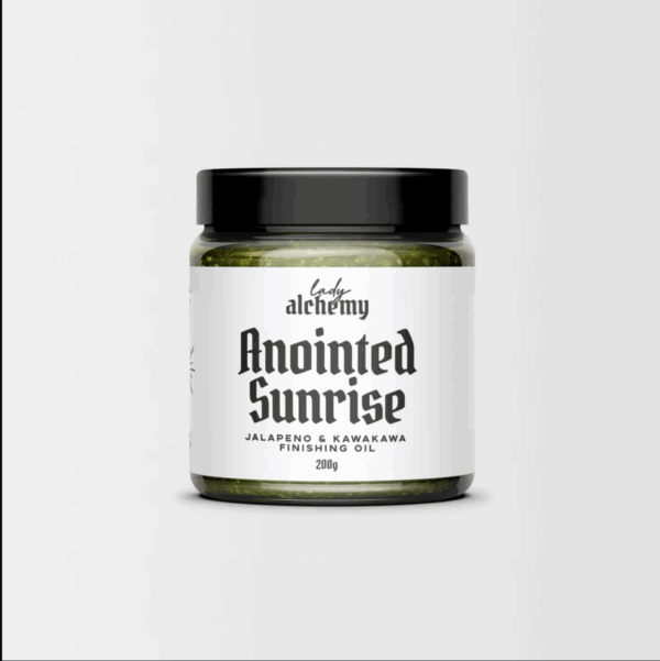 Anointed Sunrise - Jalapeno & Kawakawa Finishing Oil