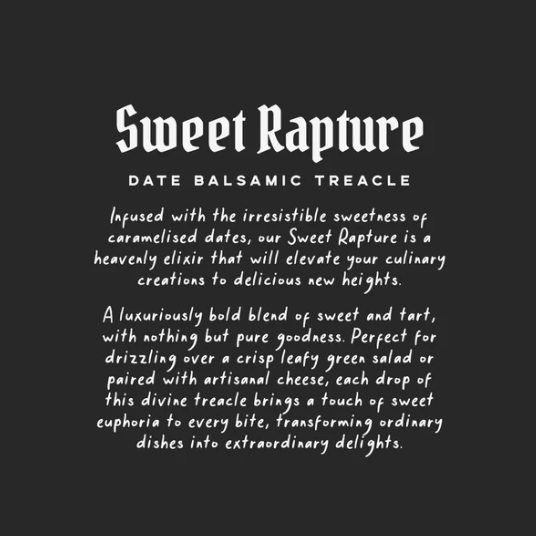 Sweet Rapture - Date Balsamic Treacle - Image 2