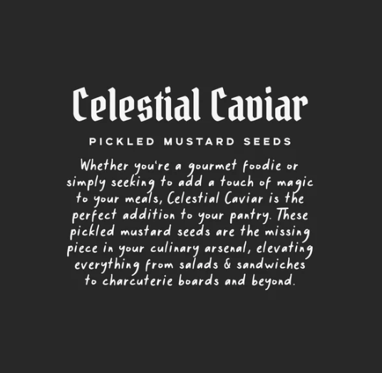 Celestial Caviar - Pickled Mustard Seeds - Image 2