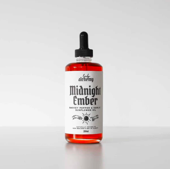 Midnight Ember - Smokey Pepper & Garlic Finishing Oil